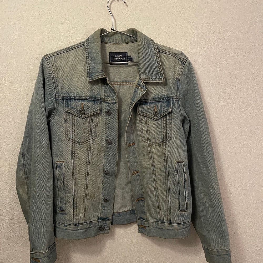 Topman Denim Jacket - Size S